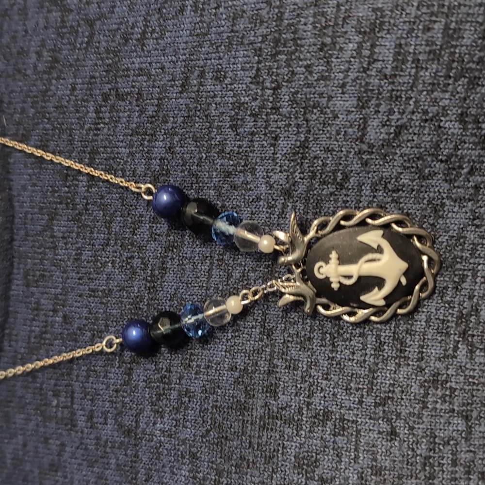 Grayson Threads Blue and Gray Gradient Blouse - image 8